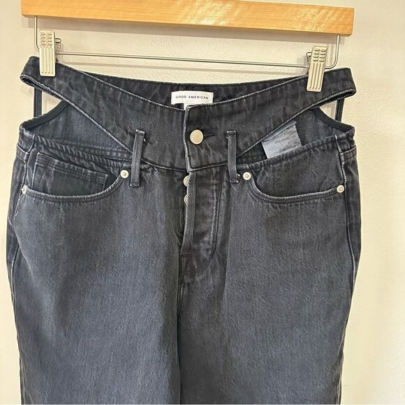 Good American Good Boy With Slit Waistband Black K208 - Picture 6 of 8